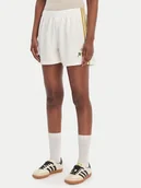 Spodenki damskie - adidas Szorty sportowe Liberty London Firebird KE3663 Biały Loose Fit - miniaturka - grafika 1