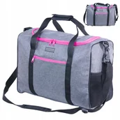 Akcesoria podróżnicze - Torba podróżna 40x30x20cm bagaż podręczny do do samolotu Produkt Polski - miniaturka - grafika 1