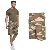 Odzież taktyczna i umundurowanie - Spodnie Short BRANDIT BDU Ripstop Light Woodland 4XL - miniaturka - grafika 1