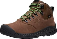 Buty trekkingowe męskie - KEEN Męskie buty trekkingowe Nxis Explorer Mid, Bison Golden Yellow, 40.5 EU - miniaturka - grafika 1