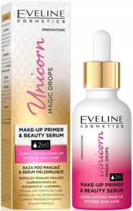 Eveline Unicorn Magic Drops Baza Pod Makijaż 2w1 - Bazy pod makijaż - miniaturka - grafika 1