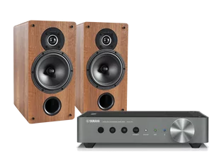 Yamaha WXA-50 (czarny) + TESI 261 (orzech) - Zestawy stereo - miniaturka - grafika 1