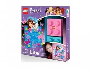Lego LGL-NI3O Lampka klocek Friends Olivia + Naklejki - KURIER od 11.90! DOSTĘPN - Naklejki na ścianę - miniaturka - grafika 1