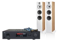 Zestawy stereo - NAD C368 (czarny) + MDC BluOS 2i + 603 S3 (dąb) - miniaturka - grafika 1