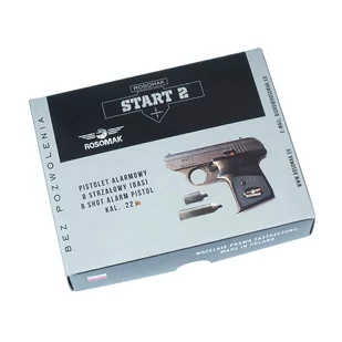 Rosomak - Pistolet hukowy mod. START 2 - 8-strzałowy - 6 mm Short - Czarny - Broń alarmowa - miniaturka - grafika 3