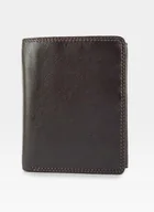 Portfele - Visconti Portfel Męski Skórzany Heritage HT11 Brązowy - brązowy - miniaturka - grafika 1