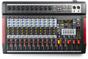 Mikser sceniczny 12-kanałowy PDM-T1204 DSP/MP3 Power Dynamics one size - Akcesoria do komputerów stacjonarnych - miniaturka - grafika 1
