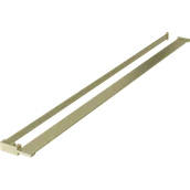 Akcesoria do armatury i ceramiki - Mexen półka do ścianki prysznicowej z relingiem na ręczniki, złota szczotkowana - 800-02-55 - miniaturka - grafika 1