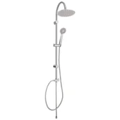 Zestawy prysznicowe - Invena Fresco zestaw prysznicowy chrom inny AU86001 - miniaturka - grafika 1
