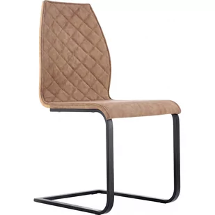 Krzesło Metalowe K-265 Halmar Brązowy, Dąb Złoty - Krzesła - miniaturka - grafika 1