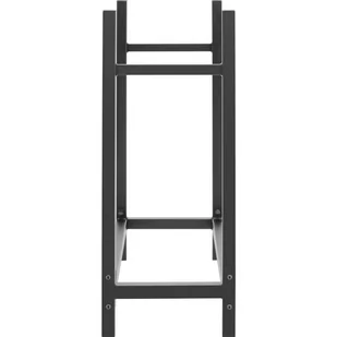 Stojak na drewno opałowe kominkowe loft 60 x 25 x 61.5 cm - Ogrzewacze tarasowe - miniaturka - grafika 2