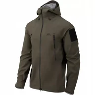 Kurtki męskie - Kurtka Helikon Przeciwdeszczowa Z Kapturem Taktyczna Squall Taiga Green XXL - miniaturka - grafika 1