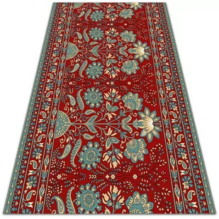 Modny winylowy dywan Paisley kwiaty 80x120 cm - Dywany - miniaturka - grafika 1