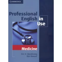 Cambridge University Press Professional English in Use Medicine. Wydanie z kluczem - Glendinning Eric H., Howard Ron - Książki do nauki języka angielskiego - miniaturka - grafika 1