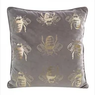 Poszewki na poduszki - Poszewka dekoracyjna BLINK15D 45 x 45 cm srebrna - miniaturka - grafika 1