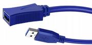 Kable komputerowe i do monitorów - Przedłużacz Usb 3.0 Am-Af Kabel Przewód 5 Gb/S 1M - miniaturka - grafika 1