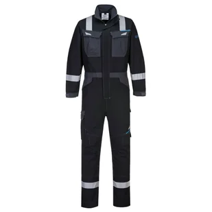PORTWEST FR503 KOMBINEZON TRUDNOPALNY WX3; CZARNY - Odzież robocza - miniaturka - grafika 1