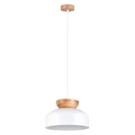 Lampy sufitowe - Lampa wisząca MARION biała SOLLUX LIGHTING - miniaturka - grafika 1