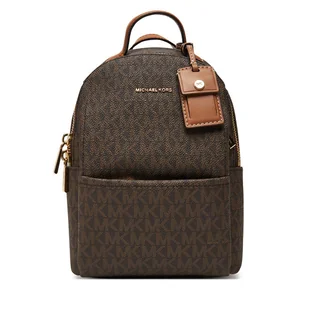 Plecak MICHAEL Michael Kors Sable 30T5G3XB1B Brązowy - Torebki damskie - miniaturka - grafika 1