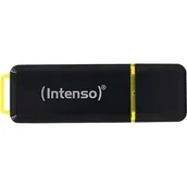 Nośniki danych - Intenso High Speed Line pamięć USB 64 GB USB Typu-A 3.2 Gen 2 (3.1 Gen 2) Czarny, Żółty, Nośnik Pendrive USB - miniaturka - grafika 1