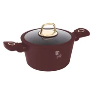 Garnki - GARNEK TYTANOWY Z POKRYWĄ 20cm BERLINGER HAUS BH-8040 LEONARDO - miniaturka - grafika 1