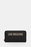Portfele - Love Moschino portfel damski kolor czarny JC5611PP0NKD0000 - miniaturka - grafika 1