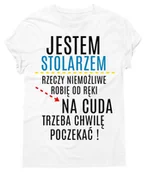 Koszulki męskie - koszulka dla stolarza - miniaturka - grafika 1