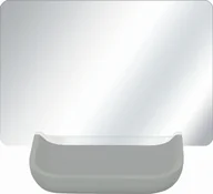 Lusterka do makijażu - Lusterko kosmetyczne Kleine Wolke Kleine Wolke Tray 2w1 Lusterko kosmetyczne i organizer szary - miniaturka - grafika 1