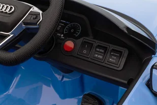 Auto Na Akumulator Audi E- Tron GT Niebieskie QLS-6888 - Pojazdy elektryczne dla dzieci - miniaturka - grafika 5