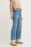 Spodnie damskie - Desigual jeansy BERYL damskie high waist 24WWDD66 - miniaturka - grafika 1