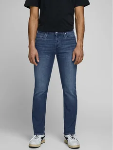 Jack&Jones Jeansy Glenn 12152347 Niebieski Slim Fit - Spodnie męskie - miniaturka - grafika 1