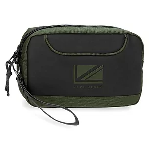 Pepe Jeans Bromley LDN torebka zielona 24,5 x 15 x 6 cm poliester z detalami ze sztucznej skóry - Torebki damskie - miniaturka - grafika 1