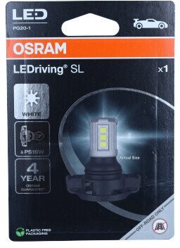 Osram OSRAM ŻARÓWKA LEDRIVING SL PS19W BIAŁA KARTON BRAK ECE 1SZT. BLISTER