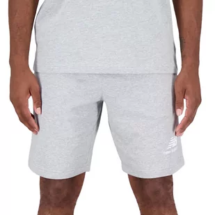 Spodenki New Balance MS31540AG - szare - Spodnie sportowe męskie - miniaturka - grafika 1