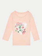 Bluzki damskie - Guess Bluzka A4YI05 K6YW4 Różowy Regular Fit - miniaturka - grafika 1