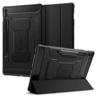 Etui do czytników e-book - Etui na Galaxy Tab S9 FE+ Plus 12.4 X610/X616B SPIGEN Rugged Armor Pro Czarny - miniaturka - grafika 1