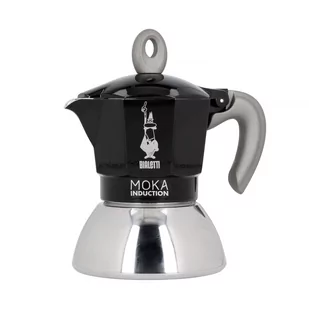 Bialetti Kawiarka New Moka Induction 2 filiżanki Czarna 7192-uniw - Zaparzacze i kawiarki - miniaturka - grafika 1