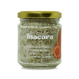 Sól morska Sycylijska z rozmarynem i pieprzem, 300 g / Macara - Pieprz - miniaturka - grafika 1