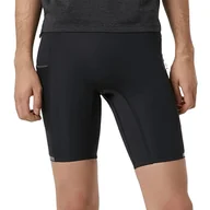 Spodnie sportowe męskie - Spodenki New Balance MS21289BK - czarne - miniaturka - grafika 1