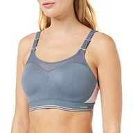 Biustonosze - Triumph Triaction Control Lite Minimizer biustonosz sportowy, szary, 80G - miniaturka - grafika 1