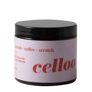 CELLOO Celloo Peeling Kawowy Scratch-Coffee-Scratch 100g - Peelingi do ciała - miniaturka - grafika 1