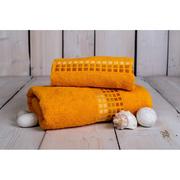 Ręczniki - Pomarańczowy bawełniany ręcznik kąpielowy 140x70 cm Darwin – My House - miniaturka - grafika 1