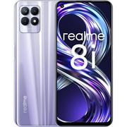 Telefony komórkowe - Realme 8I 4GB/64GB Dual Sim Fioletowy - miniaturka - grafika 1