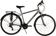 Rowery - Rower męski trekkingowy lekki BOUNTY COUNTRY 29" Shimano RAMA 45CM srebrny - miniaturka - grafika 1