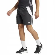 Spodenki męskie - Spodenki adidas TIRO 24 Sweat Short IP1954 czarny S - miniaturka - grafika 1