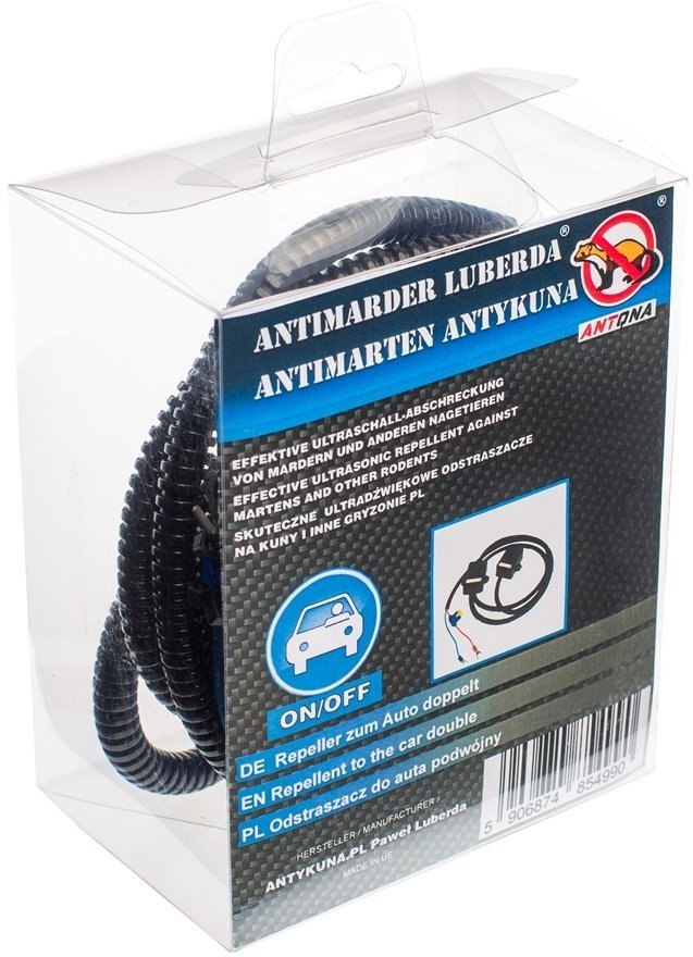 Antykuna.pl Odstraszacz do auta ON/OFF na 2 Strony 12V