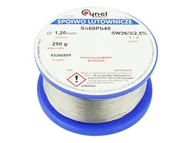 Akcesoria do lutowania - 0.25 Kg Cyna 1,20/250G/Spoiwo Lc60-Sw26 (1Ph) - miniaturka - grafika 1