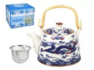 Zaparzacze i kawiarki - Hanipol, Czajnik ceramiczny z zaparzaczem - miniaturka - grafika 1