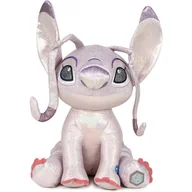 Figurki dla dzieci - PELUCHE ANGEL STITCH GLITTER 100TH ANNIVERSARY DISNEY 28CM - miniaturka - grafika 1