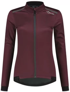 Kurtki damskie - Damska Kurtka Rowerowa  Rogelli Lds Cycling Winterjacket Pesara | Claret - Rozmiar M - grafika 1